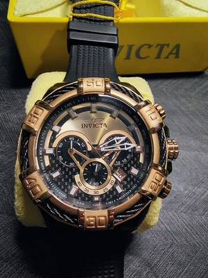 Reloj Hombre Invicta Bolt Cronógrafo 24700 52mm Japón Cuarzo Foto 1 de 4