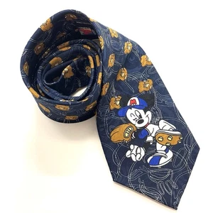 Cravatta Disney con licenza Topolino vintage anni 90 baseball novità - Foto 1 di 7