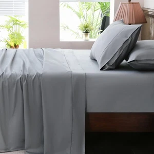 Extra tiefe Tasche King Bettwäsche 18-24 Zoll 100 % ägyptische Baumwolle 1000 Fäden Cou... - Bild 1 von 7