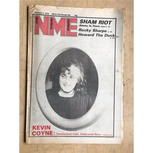 KEVIN COYNE NME MAGAZINE FEB 3 1979 KEVIN COYNE COVER with more inside + sham 69 - Picture 1 of 2