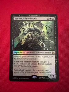 Venom, Eddie Brock - MTG 0012 NM Foil Marvel's Spider-Man: Eternal - Bild 1 von 2