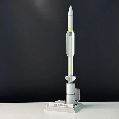 Impreso en 3D 41cm 1:16 Modelo Militar LLANTA-174 Misil Estándar-6 (SM-6) Colección Foto 1 de 4