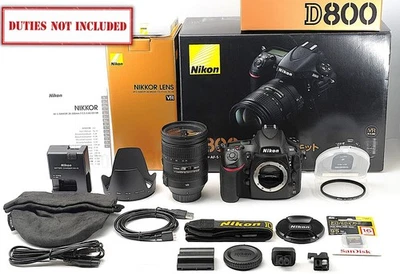 [Open Box / Top MINT] Nikon D800 36.3MP DSLR Camera w/28-300mm VR Lens JAPAN - Image 1 of 4