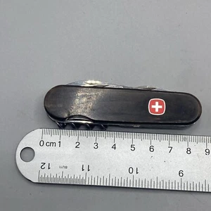 Wenger Commander Buffalo Horn Savana Series 19281 58mm Swiss Army Knife - Picture 1 of 14