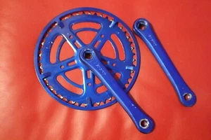 vintage SUGINO bicycle crankset rat -rod-fixi-cruiser - Picture 1 of 2