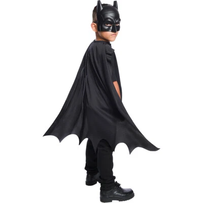 DC Comics Batman Cape And Mask Set Kids/Child Costumes/Halloween Party One Size - image 1 of 2
