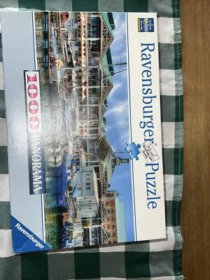 The Marina John Paper 2014 Ravensburger Puzzle 1000 Pc Panorama Germany Open Box - Image 1 of 4
