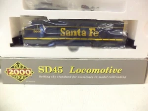 Proto 2000 Ho SD-45 locomotive, Santa Fe 5607 - Picture 1 of 4