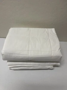 West Point Hospitality Ecopure Full Queen Down Alternative Blanket White - Picture 1 of 5
