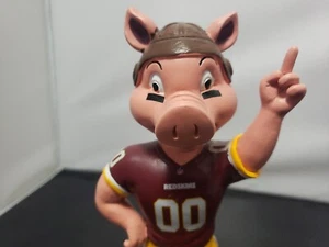 WASHINGTON REDSKINS “The Hog” Retired Mascot NFL Bobblehead. FOREVER ESTATE FIND - Picture 1 of 11