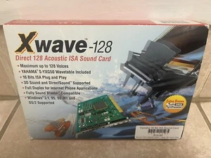 Xwave-128 (Yamaha OPL3 YMF719E-S) Audician 32 Plus Variant ISA Sound Card - New!