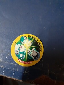 Series 1 Dbz Tazo perfect frieza Dragonball Z Dizk 37/40 power 1400 