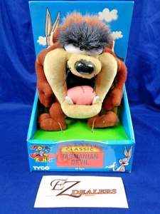 Classic Tasmanian Devil-1994 Looney Tunes Tyco Plush, in Original Box - Picture 1 of 8