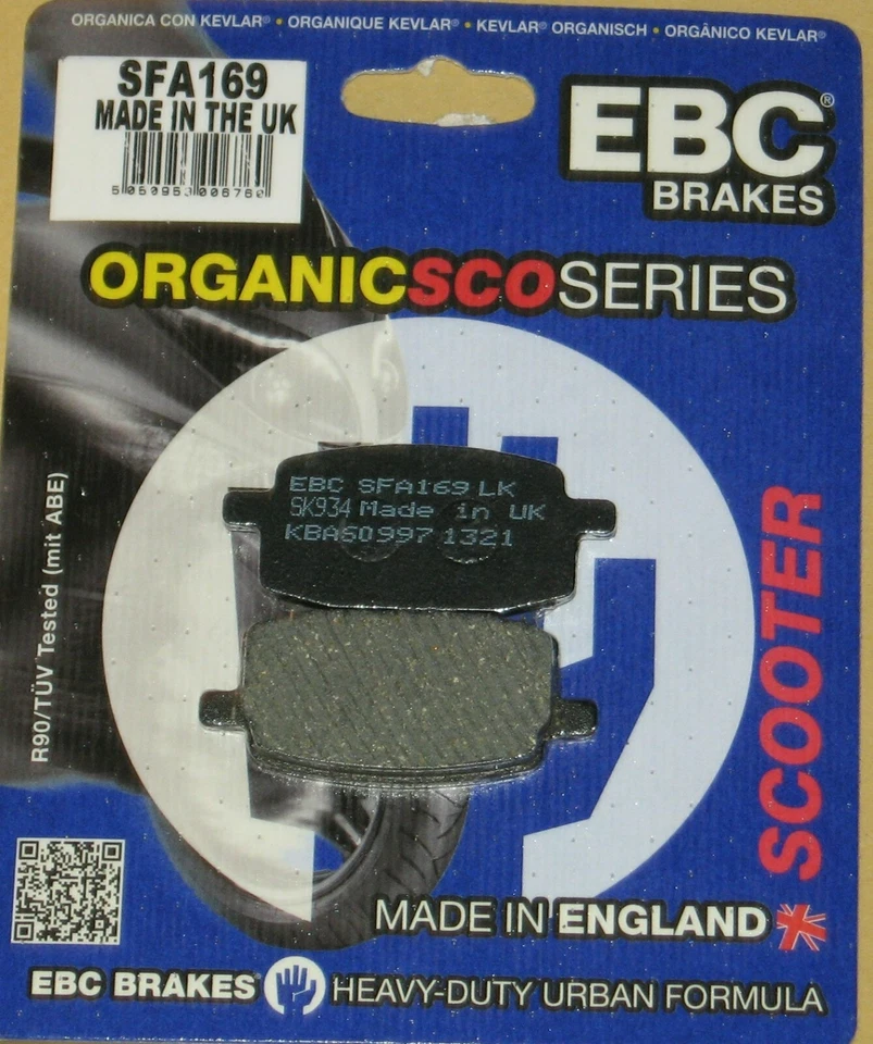 Bremsbeläge für Benzhou YY50QT-22 50 4T Bj. 2008-2013 vorne - Bild 1 von 1