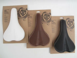 BLB Curve Ladies Sattel Rennrad braun weiss schwarz Retro Urban Damen NEU