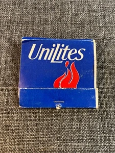 Vintage Unilites Matchbook Striking Red Flame Design Distributed Universal Match - Picture 1 of 5