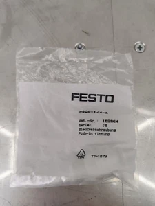 Festo 162864 CRWS-1/4-8 Steckverschraubung LOT 9 Stück - Bild 1 von 2