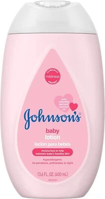 Nova Loção Hidratante Rosa Suave Johnson's Baby Bebê com Óleo de Coco para Delic - Imagem 1 de 4