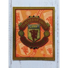 Club Emblem Manchester United Merlin English Premier League 1997-1998 Rare