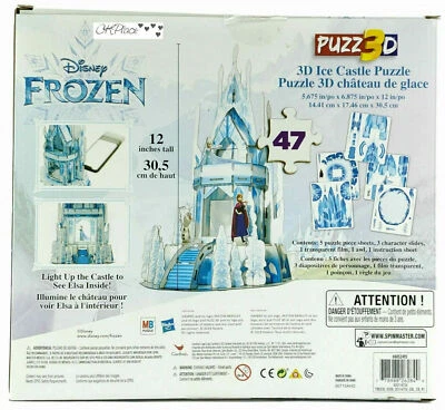 Disney Frozen Elsa's Ice Castle 3d Puzzle - Image 1 of 3