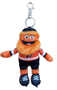 Philadelphia Flyers NHL Gritty Stuffed Animal Plush 4.5" Zipper Pull Keychain
