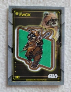 Topps Star Wars Holocron Commemorative Patch Card P-WE - Picture 1 of 1