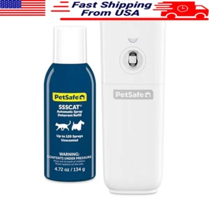 Motion Activated Pet Deterrent Spray Furniture Protection Odorless Long Lasting - Picture 1 of 6