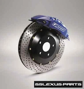 Lexus IS250 F-SPORT PERFORMANCE BIG FRONT BRAKE KIT OEM PTR09-53108 - Picture 1 of 10