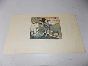 CIGAR BOX INNER LABEL, HIGH-TONED COMEDY  / Free Shipping - Picture 1 of 1