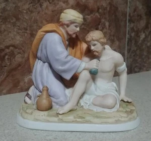 Home Interiors The Good Samaritan Figurine  1997  5" - Picture 1 of 7