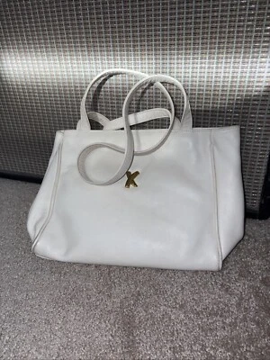 Bolsa de ombro Paloma Picasso couro osso feita na Itália - Imagem 1 de 4