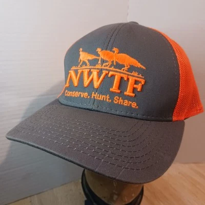 OC NWTF National Wild Turkey Federation Mesh Strapback Hat/Cap - Image 1 of 4