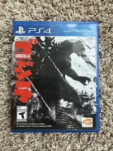 PlayStation 4 PS4 Godzilla Bandai Namco RARE PREOWNED - Picture 1 of 5