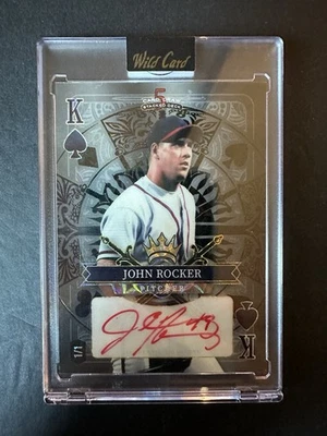 John Rocker 1/1 Auto 5 Card Draw Wild Card - Image 1 of 2