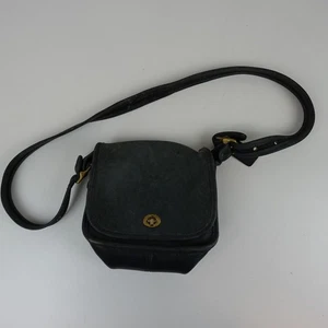 Vintage Coach Legacy Leder Crossbody Schultertasche Grün Drehverschluss USA 9965 - Bild 1 von 9