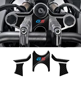 BMW Motorrad R1200GS 2008-2012 Motorcycle Top Fork Yoke Decal Cover Carbon Black - Picture 1 of 1