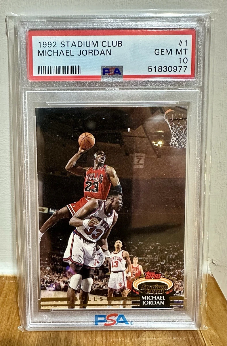 Michael Jordan PSA 10 Graded Basketball Trading Cards for sale | eBay