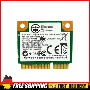 QCWB335 Drahtlose Karte 150Mbps Bluetooth 4,0 f��r Laptop Desktop - Afbeelding 1 van 4