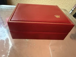 Rolex Uhrenbox Gehäuse 14.00.08 rot Damen Vintage mit Zertifikat - Bild 1 von 5