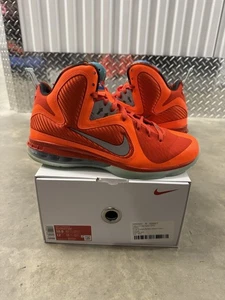 Nike LeBron 9 Big Bang 2022 Talla 10.5 SUPER LIMPIAS con Caja DH8006-800 Auténticas - Imagen 1 de 6