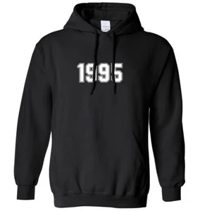 1995 Year Birthday Anniversary Mens Womens Hoodie - Picture 1 of 7