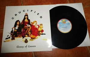 ARMY OF LOVERS Crucified 12" SPANISH MAXI SINGLE VINYL RAREST UNIQUE COVER 1991 - Picture 1 of 2