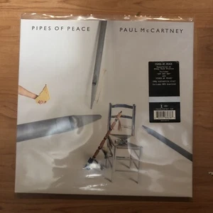 Paul McCartney Pipes of Peace LP German Audiophile 2017 Silver Vinyl (Limited) - Picture 1 of 5