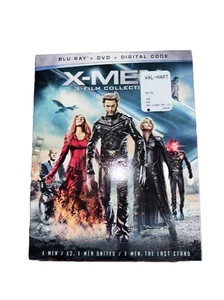 X-MEN 3-Film Collection (Blu-ray + DVD + Digital) BRAND NEW SEALED W/Slipcover - Picture 1 of 1
