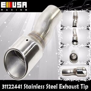 Stainless Steel Exhaust Tip & OE factory for2011 Ford Mustang V8 Automatic RH