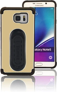 Scooch 4-in-1 Clipstic Pro Case for Samsung Galaxy Note 5 - Gold - Picture 1 of 12