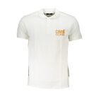 Cavalli Class Men's Short Sleeved Polo Shirt White RXT64BKB017_BI00053