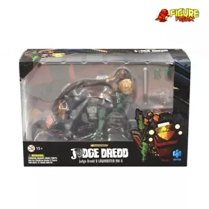 Hiya Toys Judge Dredd Judge Dredd & Lawmaster Mk II 4.25" Figure (1:18 Scale) - Picture 1 of 3