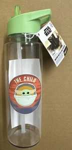 Mandalorian The Child Trinkflasche Aufkleber 650ml Paladone Star Wars Kopfgeldjagd - Bild 1 von 3