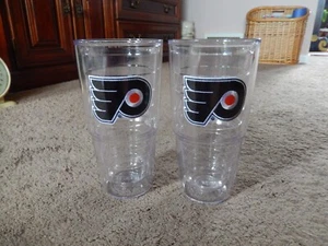 2 Tervis Double Walled NHL Philadelphia Flyers Insulated Tumbler Cup MADE IN USA - Picture 1 of 10